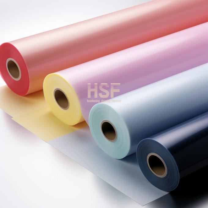40Î¼m Thermoplastic Urethane Film sample showing material texture and surface finish