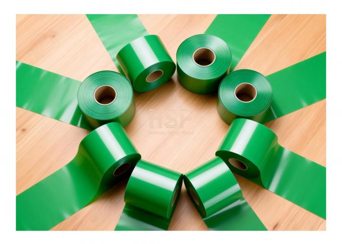 160Î¼m Green Cast PE Film showing smooth surface and uniform green coloration